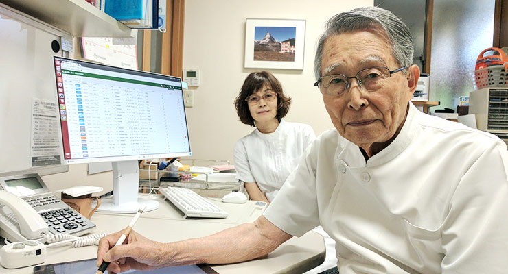 永島 勇 先生、登田 久子 先生